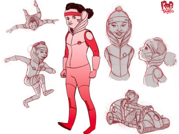 Character #45 "Red" by Robert Trujillo