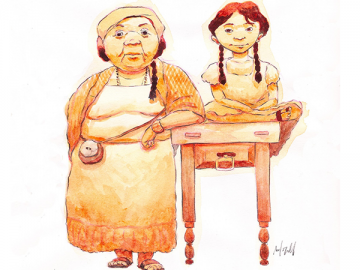 Characters 46 y 47 Hulia y Teresita by Robert Trujillo