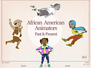 Characters #51 - #54 African American Animators by Robert Trujillo