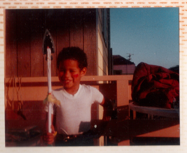 photo of Robert Trujillo, in 1987 (San Francisco, CA)