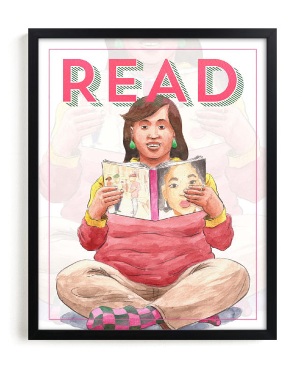 Young Brown Girl | Print | READ