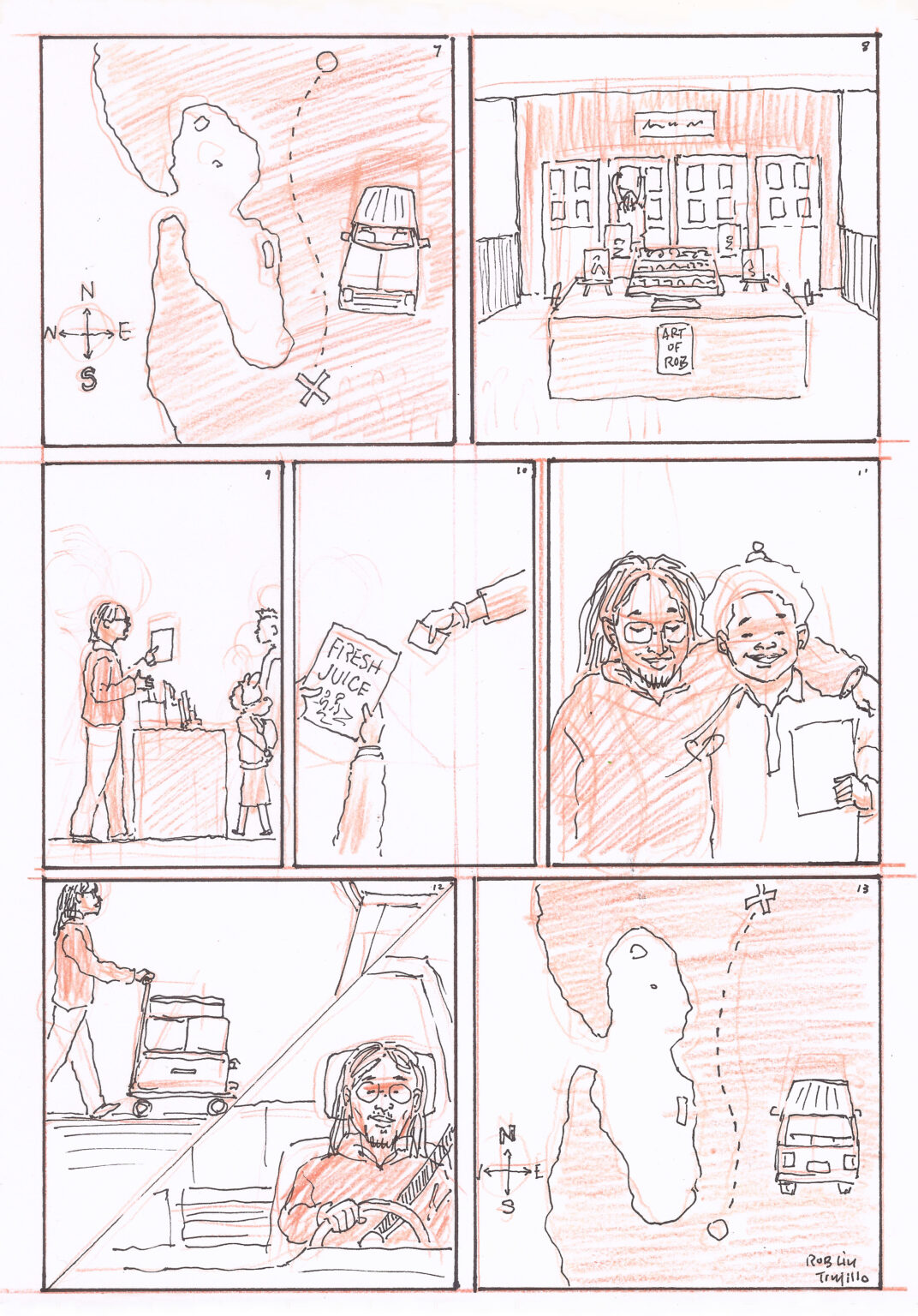 Mini Comic Mini Comic 8 – Show prep – Art of Rob